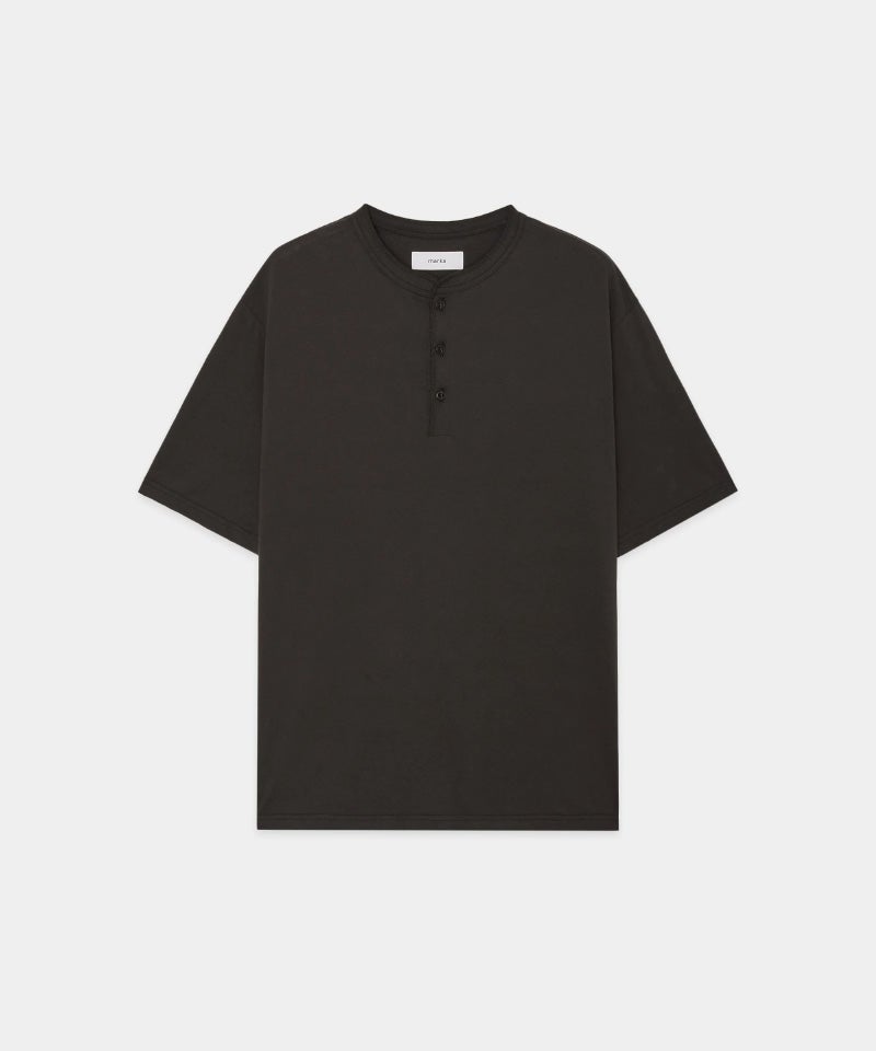 marka＞HENLEY NECK TEE | MAKES ONLINE STORE