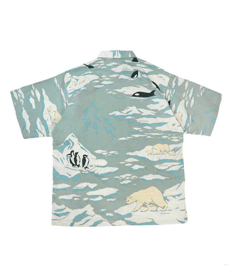 DESCENDANT＞EDGD OPEN COLLAR TEXTILE SS SHIRT | MAKES ONLINE STORE