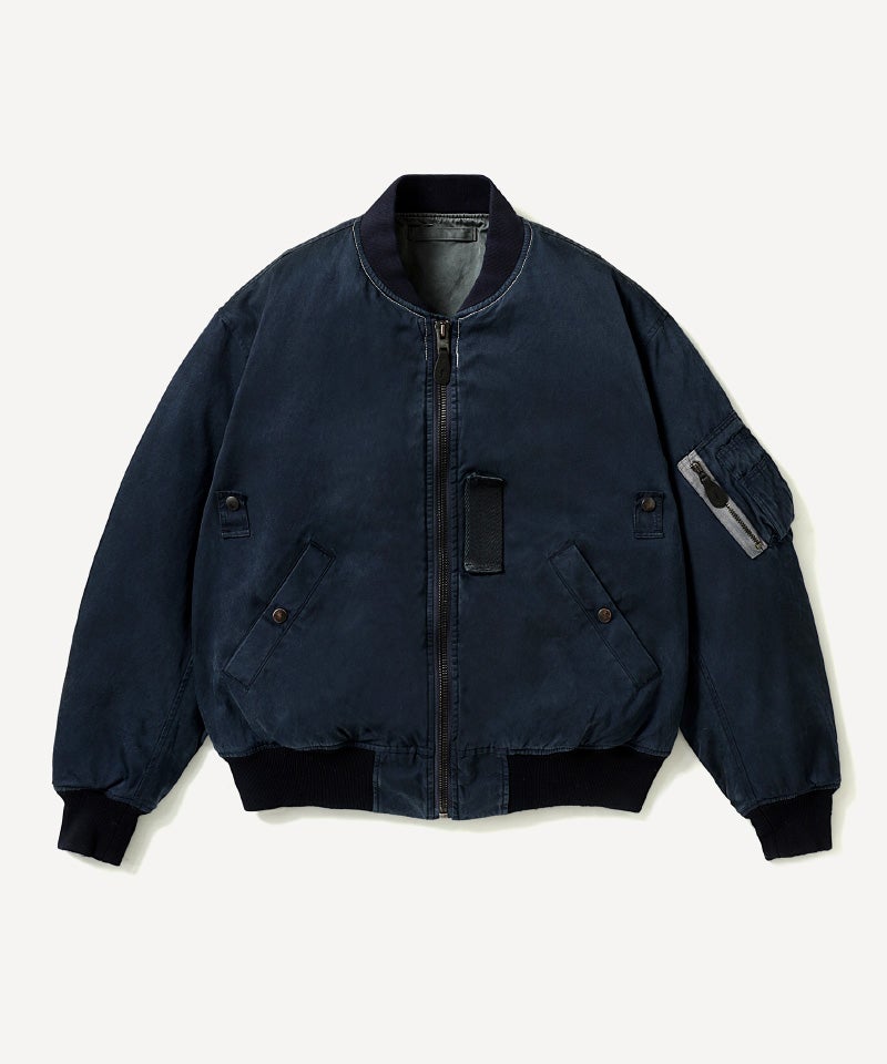 A.PRESSE＞Vintage Silk B-15C Flight Jacket | MAKES ONLINE STORE