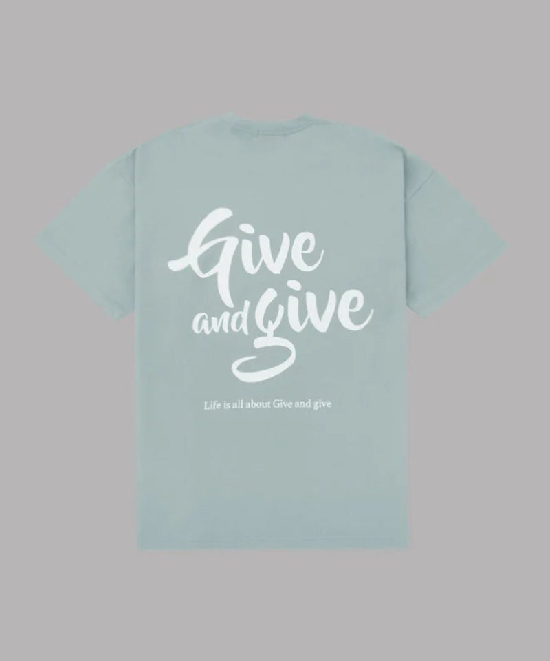 ALWAYS OUT OF STOCK＞GIVE & GIVE S/S TEE | MAKES ONLINE STORE