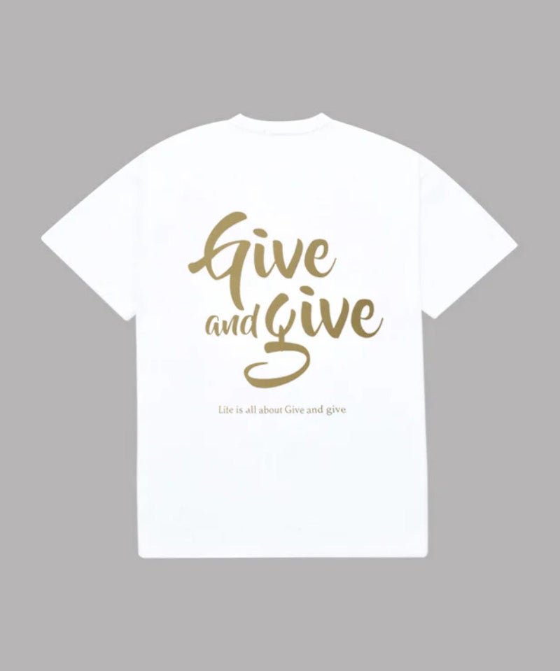 ALWAYS OUT OF STOCK＞GIVE & GIVE S/S TEE | MAKES ONLINE STORE