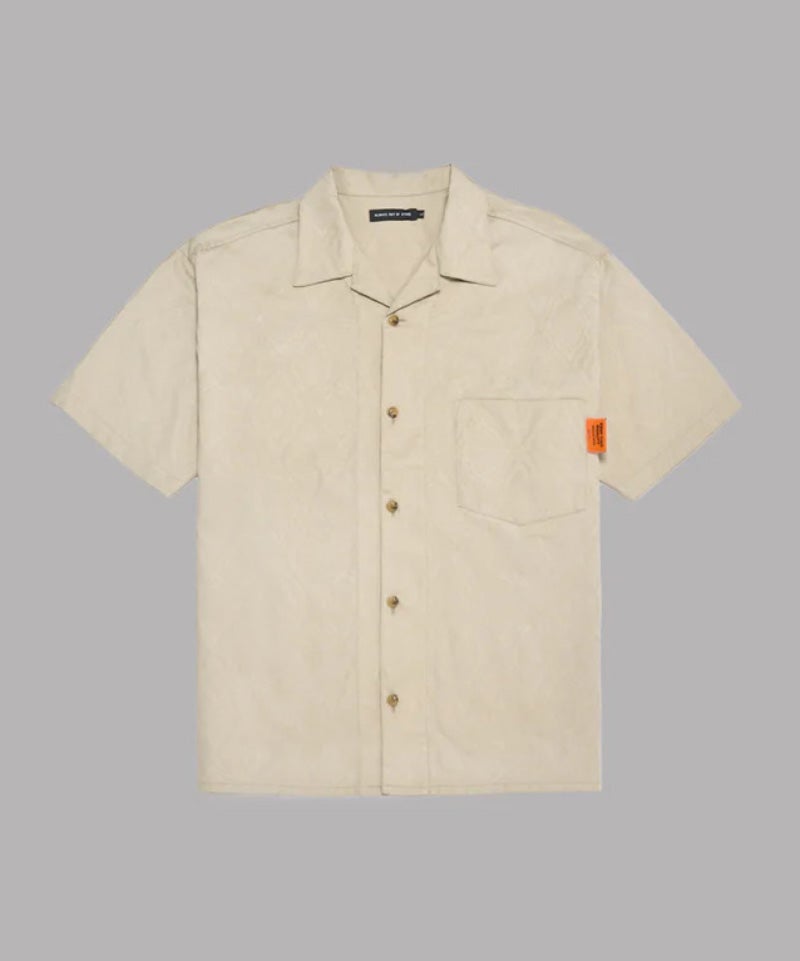 ＜ALWAYS OUT OF STOCK＞JACQURED PATTER RESORT S/S SHIRT