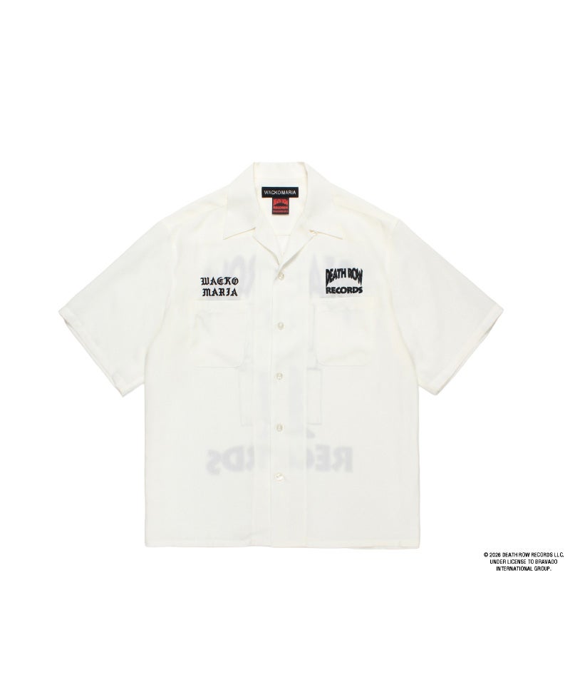 WACKO MARIA＞DEATH ROW RECORDS / 50'S SHIRT S/S | MAKES ONLINE STORE
