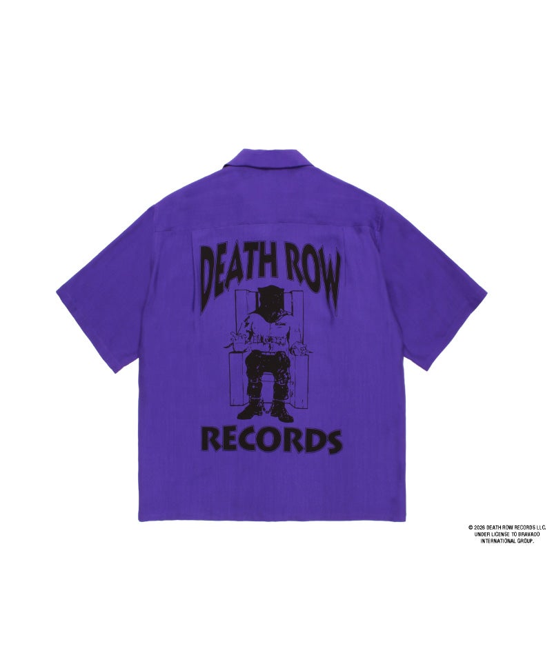 WACKO MARIA＞DEATH ROW RECORDS / 50'S SHIRT S/S | MAKES ONLINE STORE