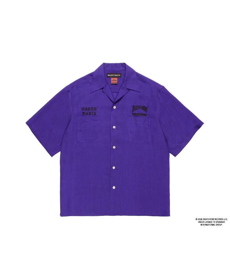WACKO MARIA＞DEATH ROW RECORDS / 50'S SHIRT S/S | MAKES ONLINE STORE