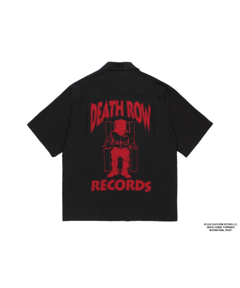 WACKO MARIA＞DEATH ROW RECORDS / 50'S SHIRT S/S | MAKES ONLINE STORE