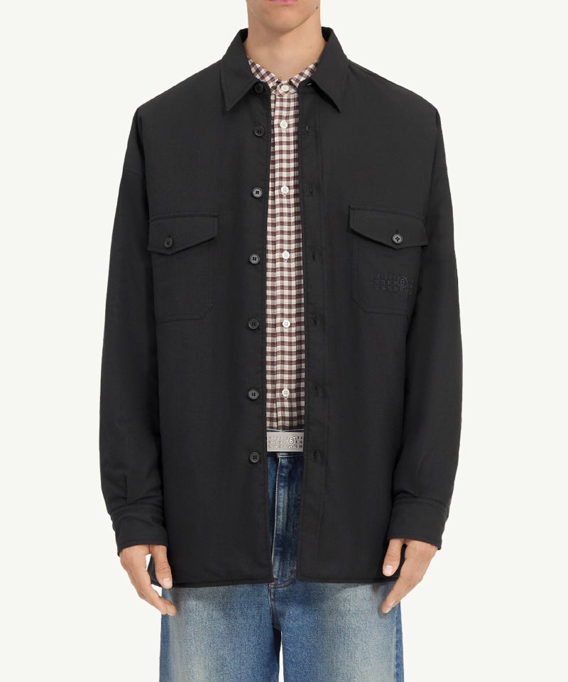 MM⑥ Maison Margiela＞Long-sleeved Shirt | MAKES ONLINE STORE