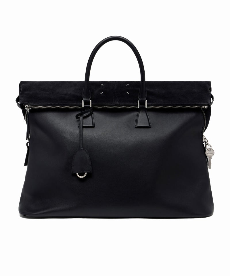 ＜Maison Margiela＞XL 5AC Soft leather shoulder bag