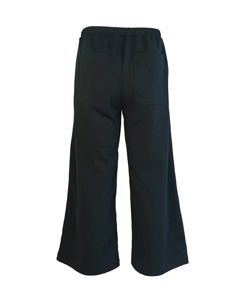 BLACK COMME des GARCONS＞エステルジャージー フレアパンツ (1Z-T507