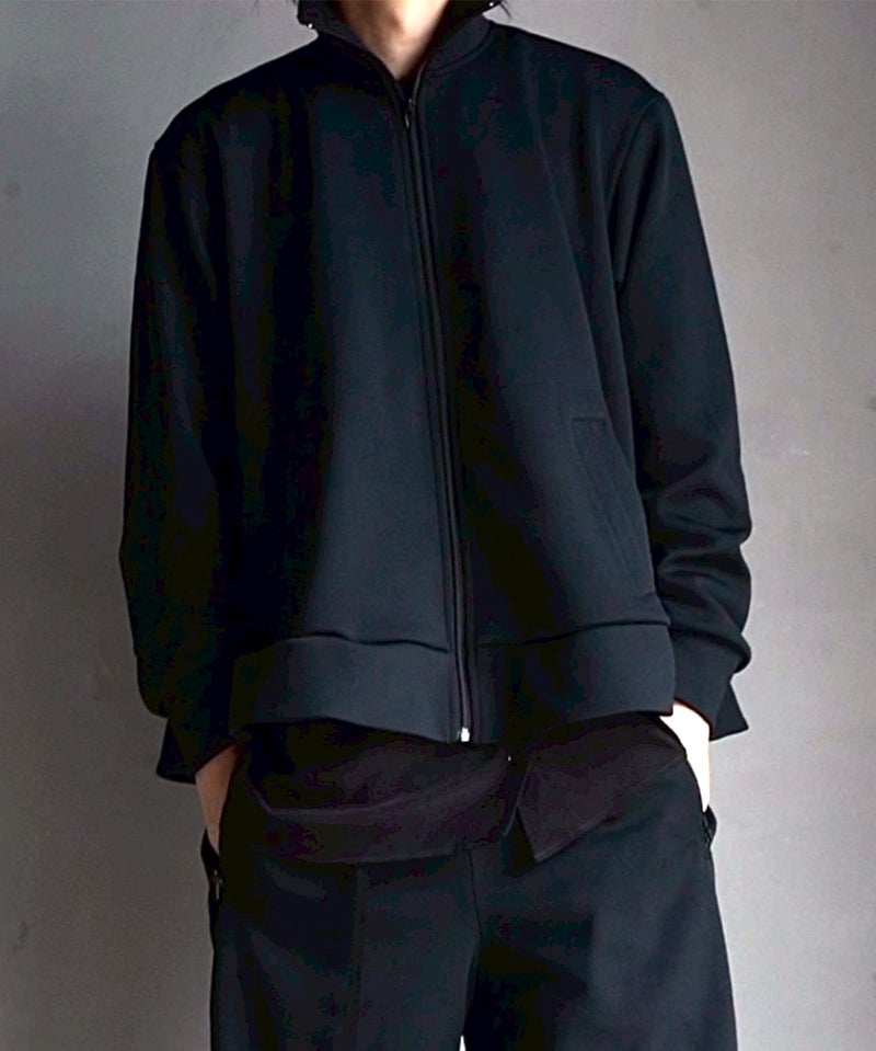 BLACK COMME des GARCONS＞エステルジャージー トラックジャケット (1Z