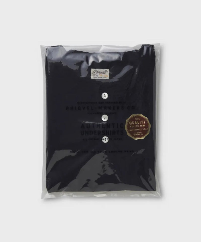 PHIGVEL＞HENLEY NECK TEE | MAKES ONLINE STORE
