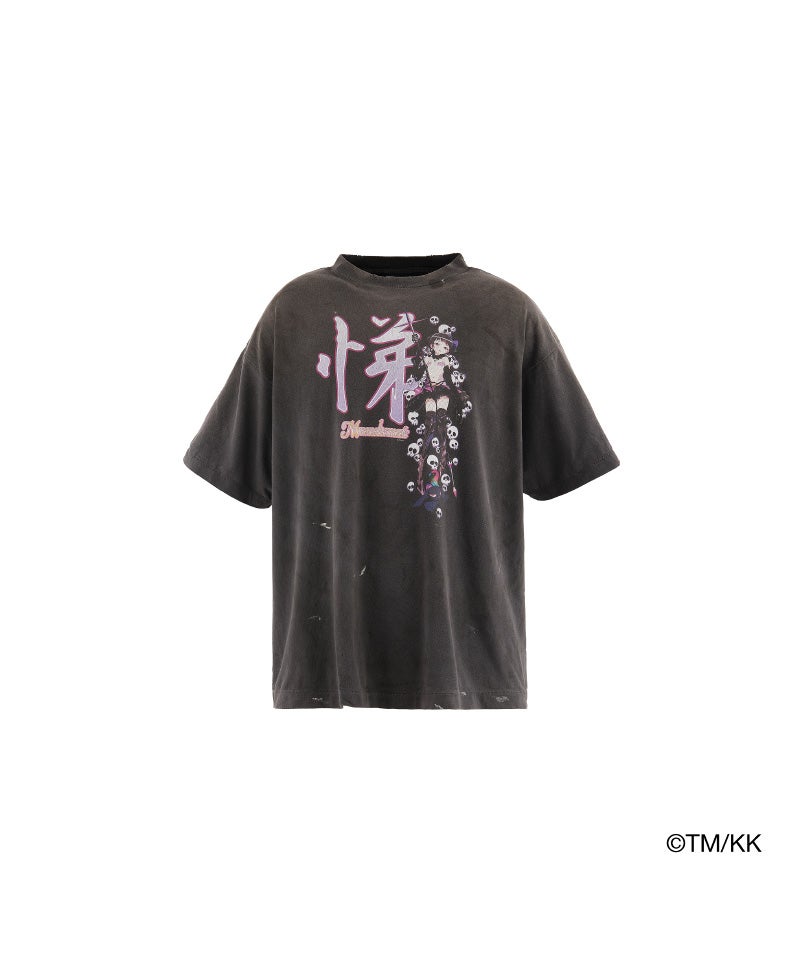 ＜mononoke・made＞SS T-SHIRT/悌/BLACK