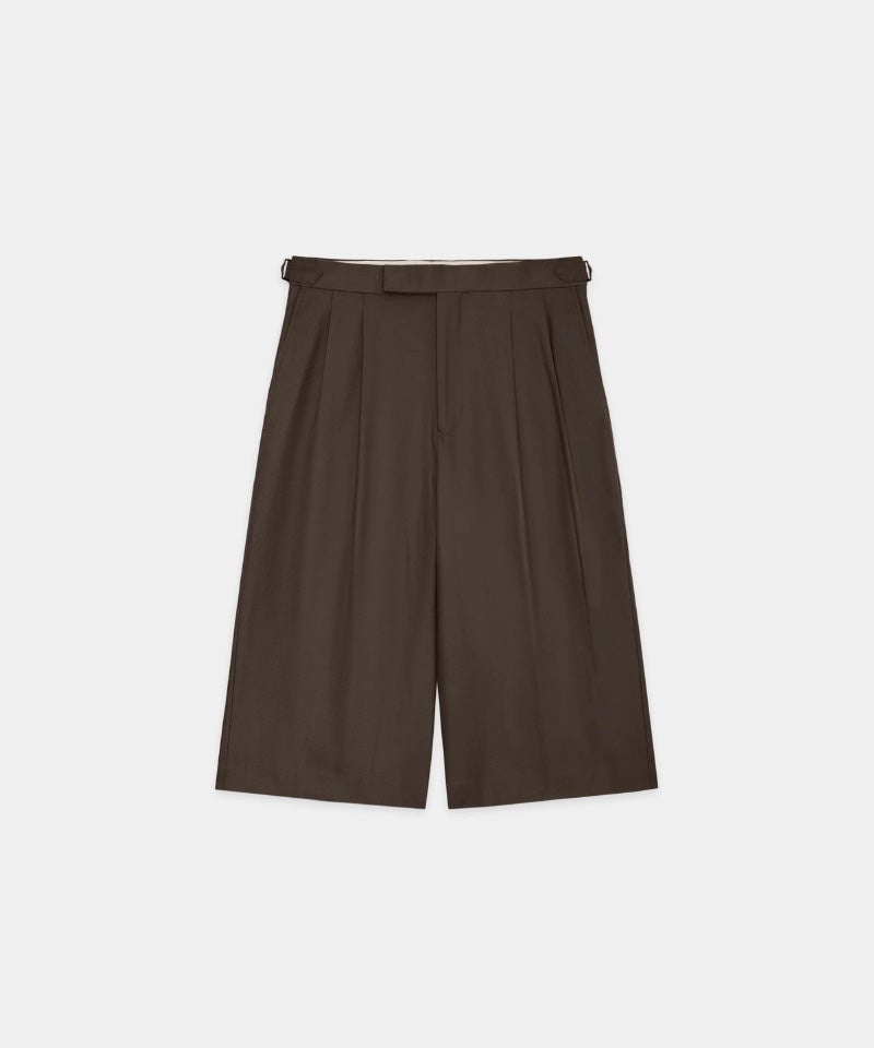 marka＞TWO TUCK CROPPED TROUSERS | MAKES ONLINE STORE