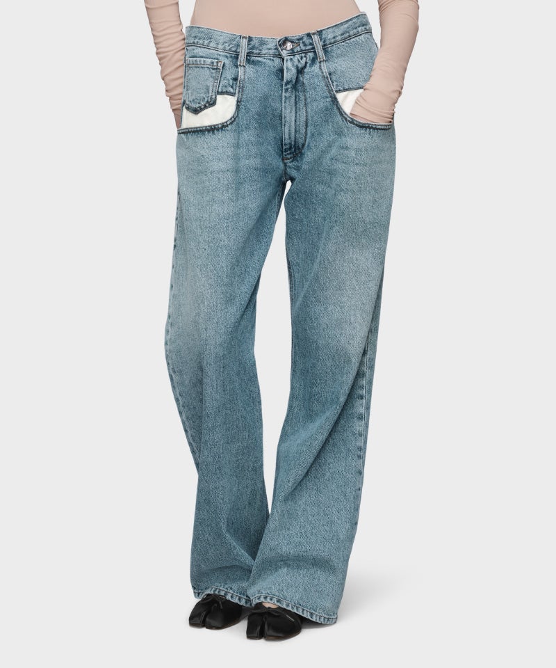 Maison Margiela＞BOYFRIEND DENIM TROUSERS | MAKES ONLINE STORE