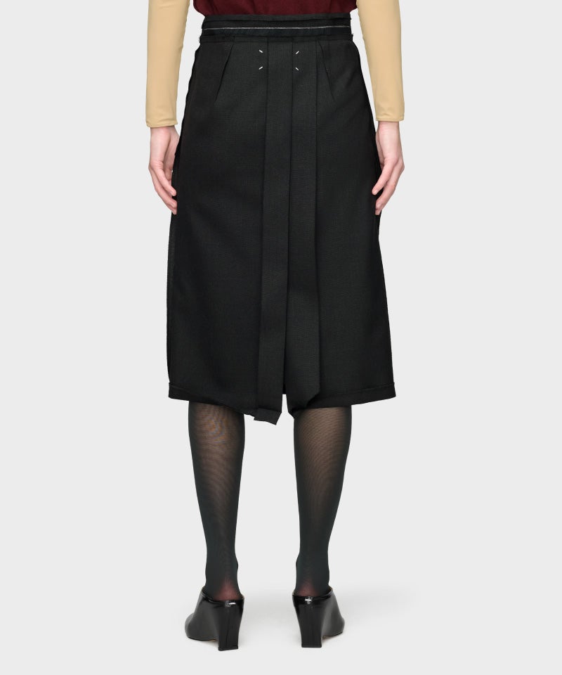 Maison Margiela＞REVERSED MIDI SKIRT | MAKES ONLINE STORE