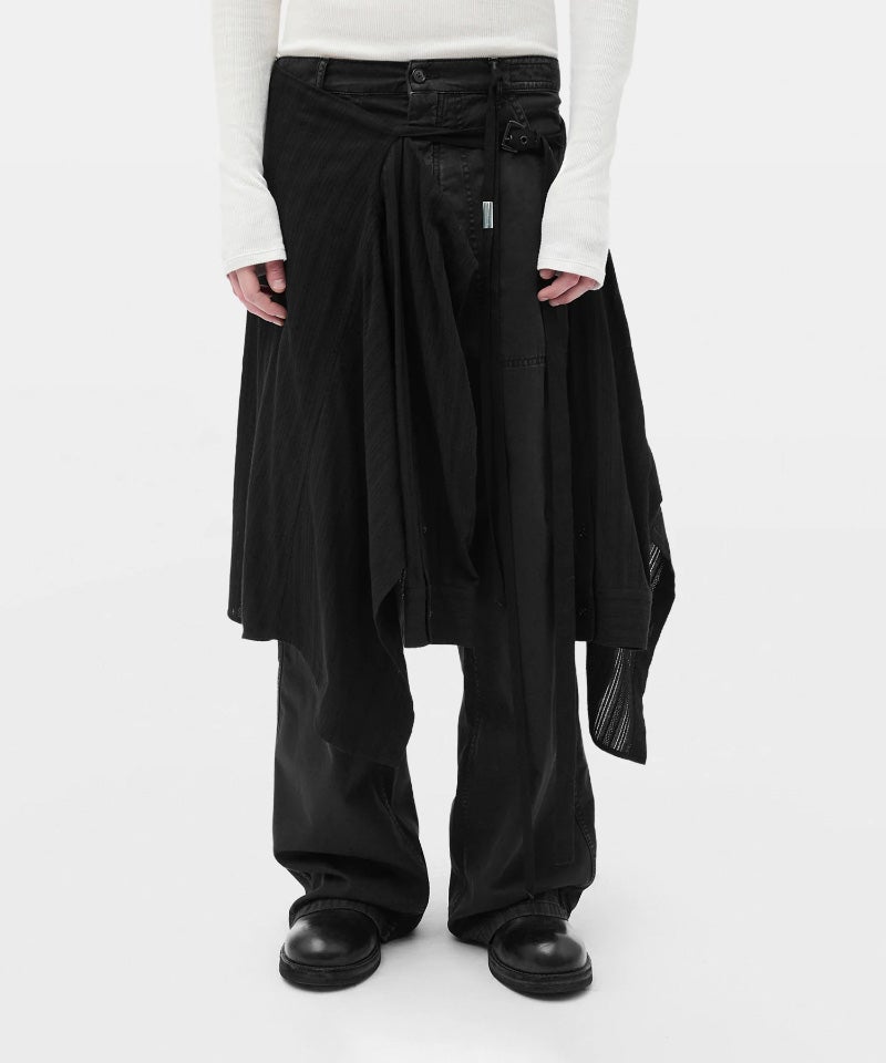 ＜Ann Demeulemeester＞ALDRIK SHIRT APRON