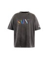 ＜SAINT MICHAEL＞SS T-SHIRT/SAINT/BLACK