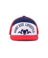 ＜SAINT MICHAEL＞MESH CAP/LIFE STYLE/NAVY+RED
