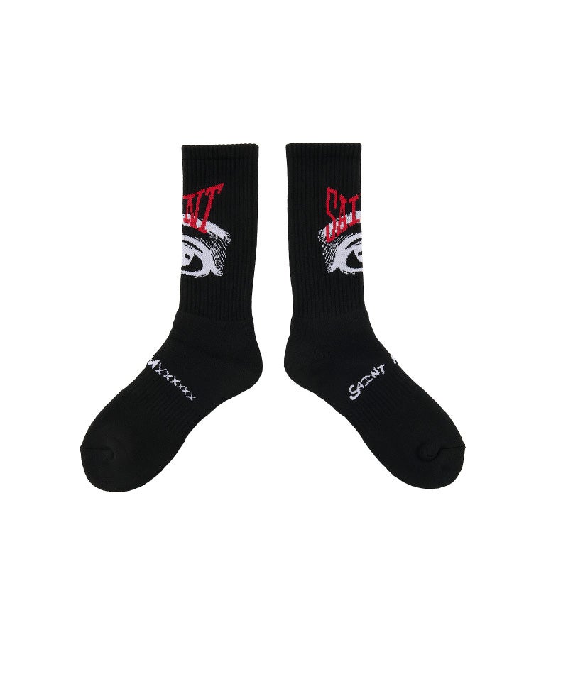 ＜SAINT MICHAEL＞SOCKS/EYE/BLACK