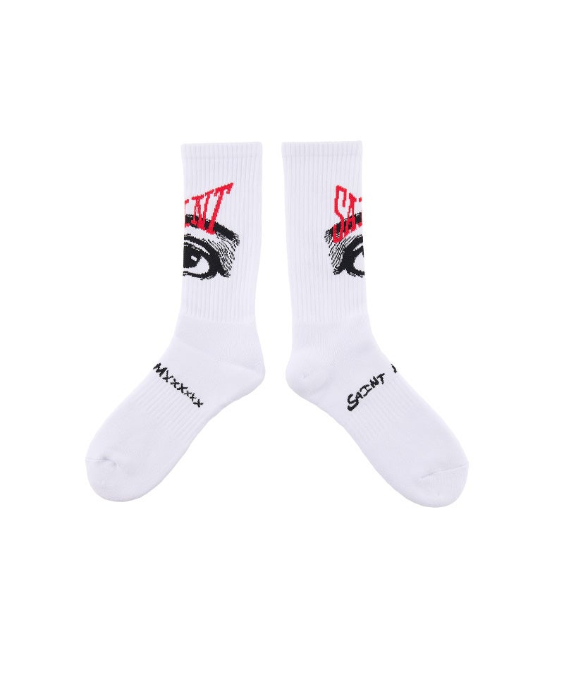＜SAINT MICHAEL＞SOCKS/EYE/WHITE
