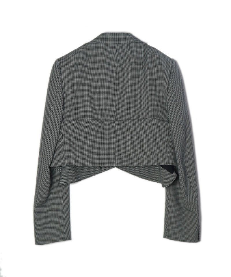 COMME des GARCONS HOMME PLUS＞ウール千鳥格子 ジャケット | MAKES