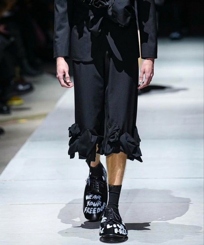 COMME des GARCONS HOMME PLUS＞x KIDS LOVE GAITEメッセージ加工
