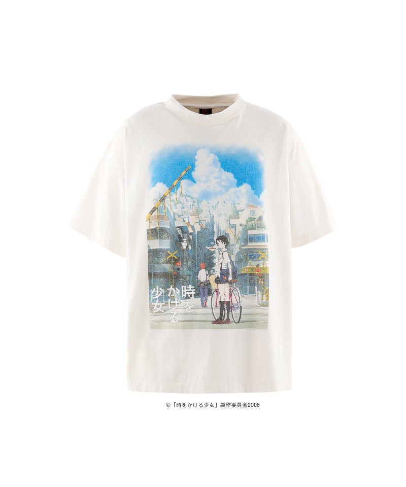 ＜SAINT MICHAEL＞時をかける少女_SS T-SHIRT/SAINT/WHITE