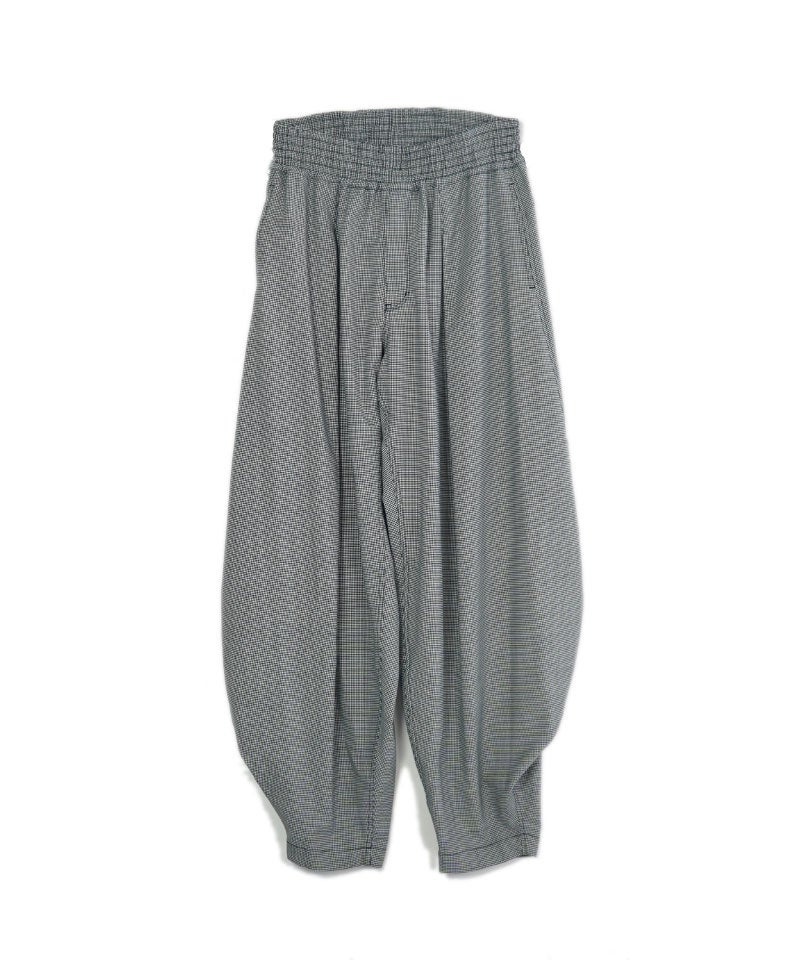 BLACK COMME des GARCONS＞エステル/ウール千鳥格子パンツ | MAKES