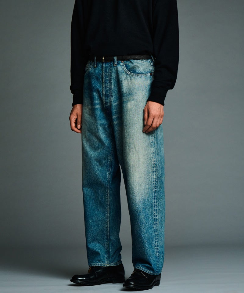 A.PRESSE＞No.22 Washed Wide Denim Pants | MAKES ONLINE STORE