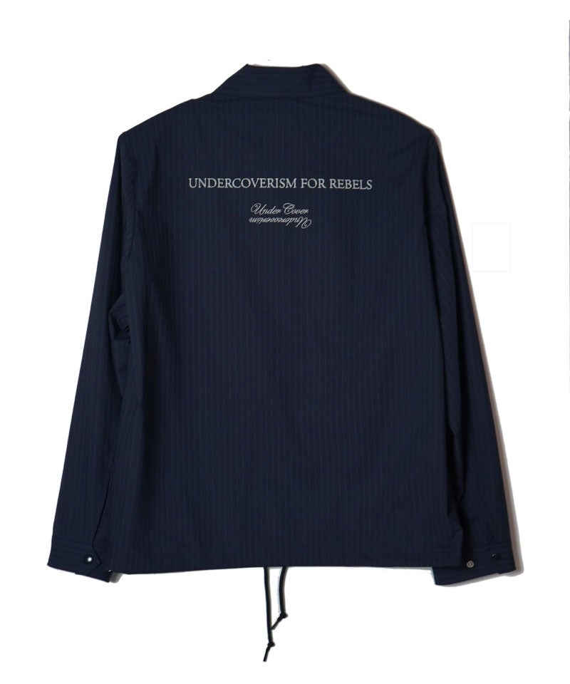 UNDERCOVER＞T/Ryトロストレッチストライプ コーチJKT UC FOR REBELS