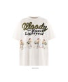 ＜SAINT MICHAEL＞PIXAR_SS T-SHIRT/Woody&Buzz/WHT