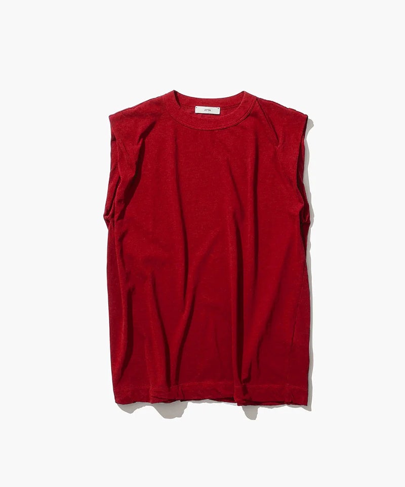 ATON＞FRESCA SINGLE JERSEY TANK TOP | MAKES ONLINE STORE