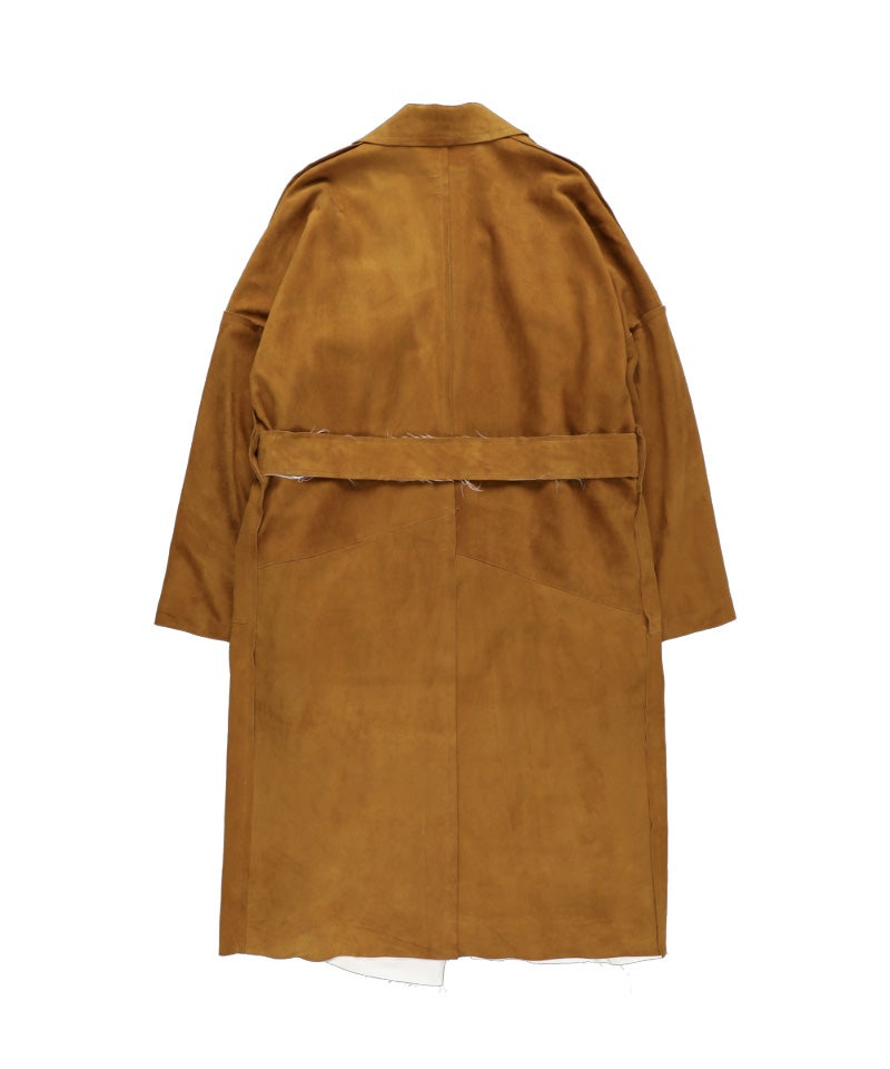 sulvam＞Classic Leather Gown Coat | MAKES ONLINE STORE