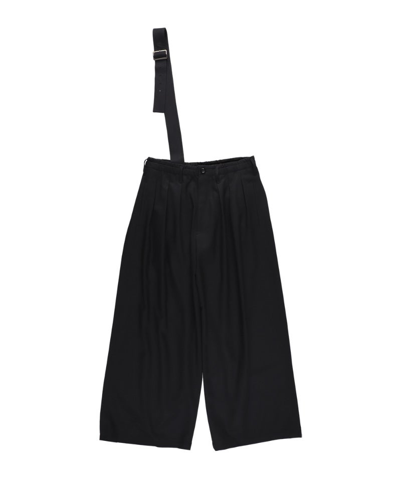 sulvam＞Gabardine one shoulder PT | MAKES ONLINE STORE