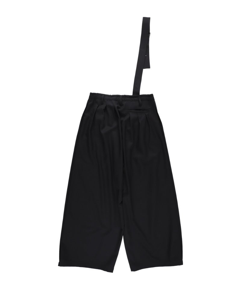 sulvam＞Gabardine one shoulder PT | MAKES ONLINE STORE