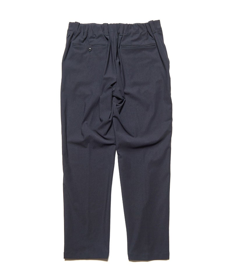 SOPHNET.＞4-WAY STRETCH SLIM-FIT SHIRRING SLACKS | MAKES ONLINE STORE