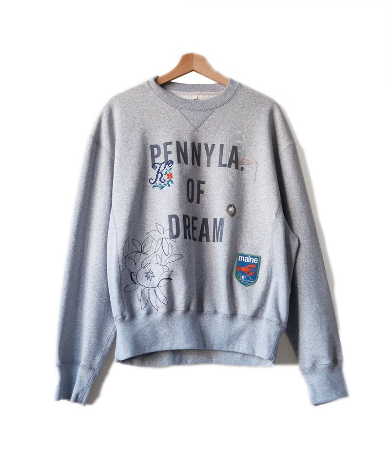 KHOKI＞Hand-stitched sweatshirt | MAKES ONLINE STORE