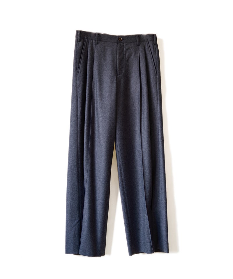 KHOKI＞Tuck pleasts pants | MAKES ONLINE STORE