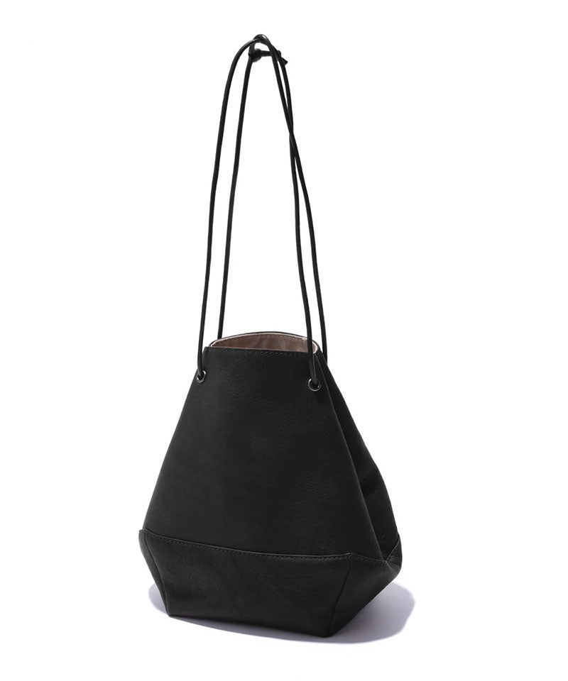 MR.OLIVE＞IMPERMA-LEATHER / 2WAY DRAWSTRING POUCH | MAKES ONLINE STORE