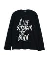 ＜BLACK COMME des GARCONS＞綿天竺LS T（1Q-T001-052）