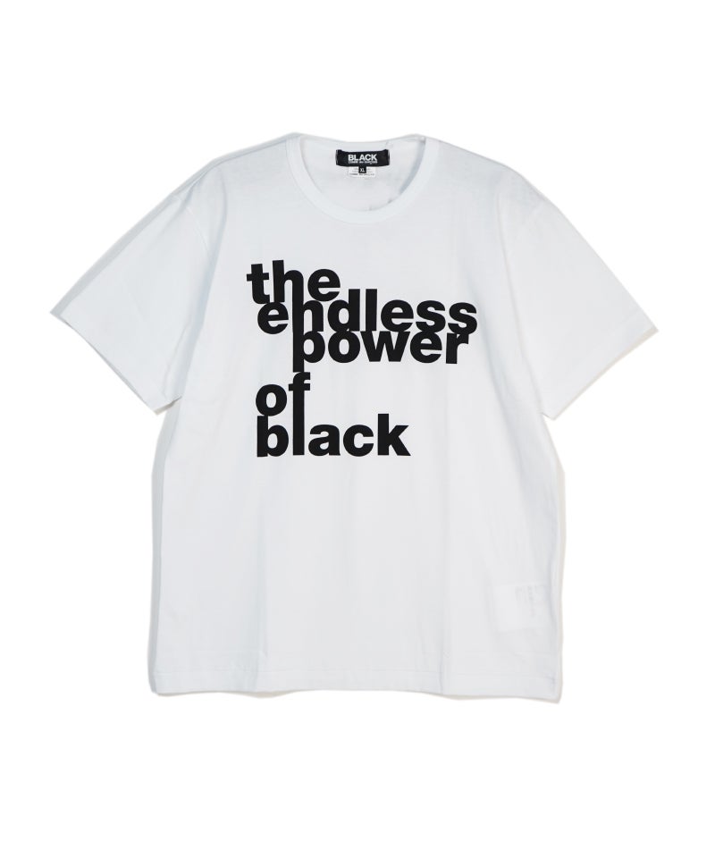 ＜BLACK COMME des GARCONS＞綿天竺SS T（1Q-T002-052）