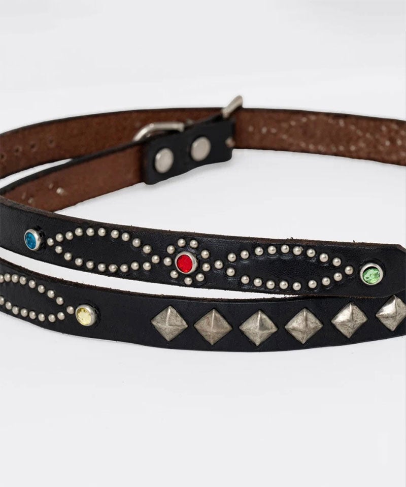 BEDWIN & THE HEARTBREAKERS TERRY スタッズベルト BEDWIN＆THE HEARTBREAKERS＞EXCLUSIVE STUDS BELT 
