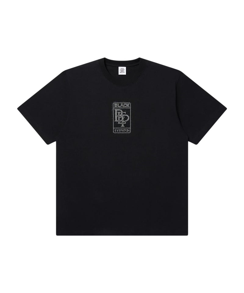 BlackEyePatch＞RHINESTONE DOUBLE R LOGO TEE | MAKES ONLINE STORE