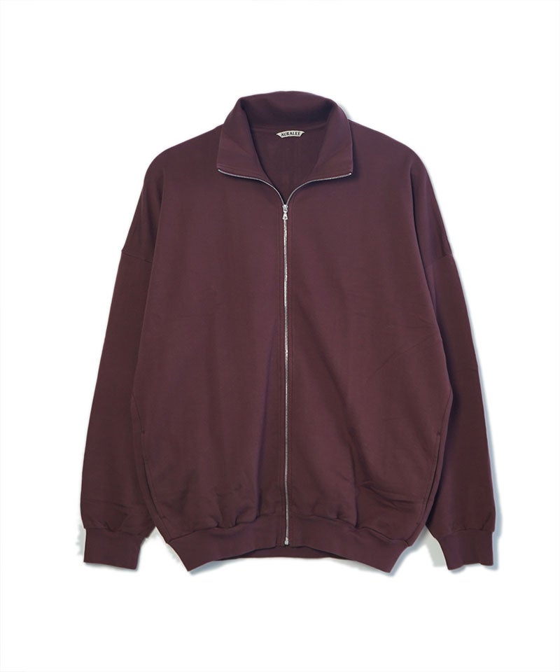 AURALEE＞SUPER HIGH GAUGE SWEAT ZIP BLOUSON | MAKES ONLINE STORE