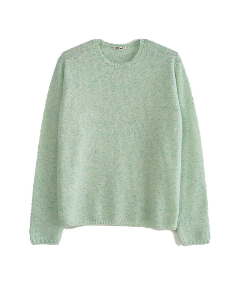 AURALEE＞CASHMERE NEP KNIT P/O | MAKES ONLINE STORE