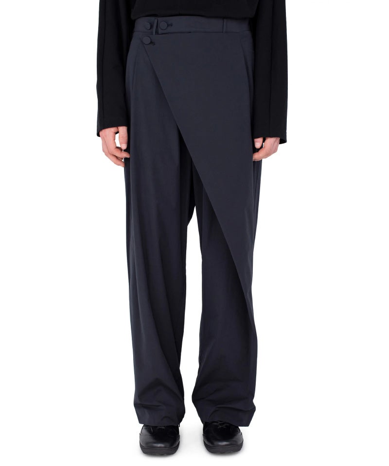 ＜KIKO KOSTADINOV＞KIPPEL WRAP TROUSERS