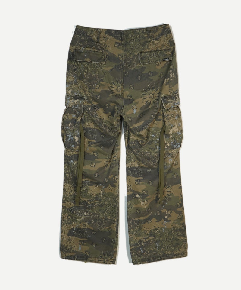 KAMIYA＞Paisley Camo Cargo Pants | MAKES ONLINE STORE