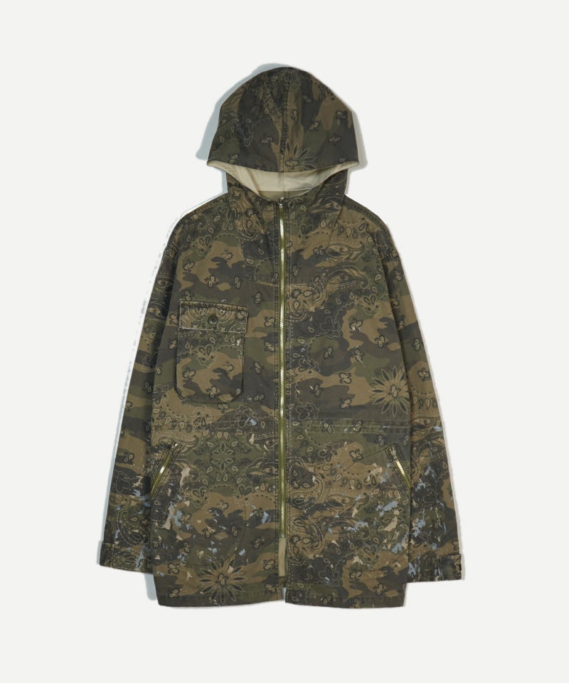 KAMIYA＞Paisley Camo Hooded Blouson | MAKES ONLINE STORE