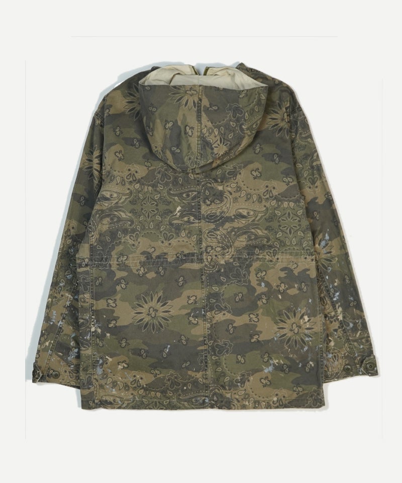 かもめ KAMIYA＞Paisley Camo Hooded Blouson | MAKES ONLINE STORE