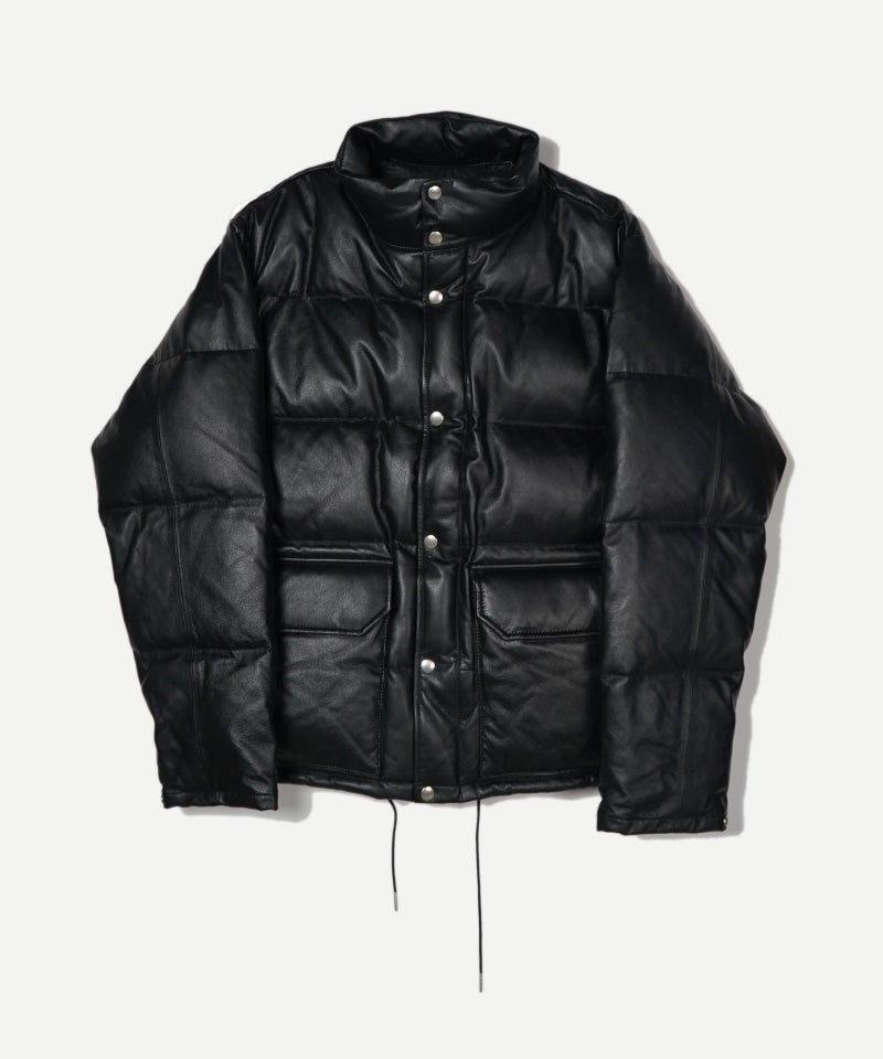 KAMIYA＞Leather Down Jacket | MAKES ONLINE STORE